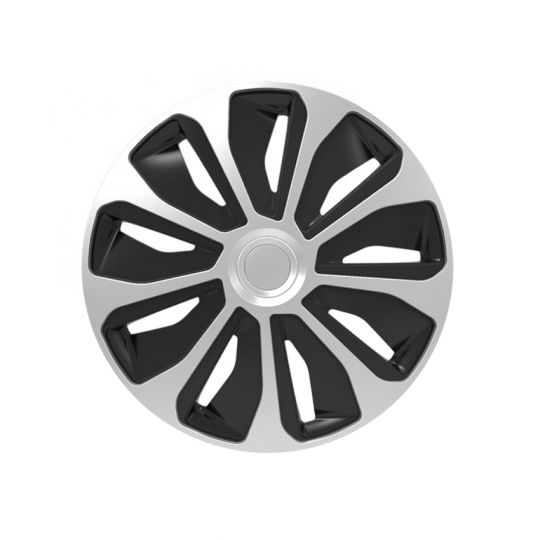 Колпаки 4Racing Platin Silver&Black R13 (Комплект 4 шт.) Колпаки 4Racing Platin Silver&Black R13 (Комплект 4 шт.)