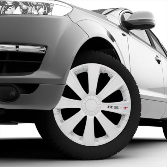 Колпаки 4Racing RST WHITE R13 (Комплект 4 шт.)