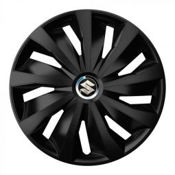 Колпаки 4Racing Grip Pro Black R14 Suzuki (Комплект 4 шт.)