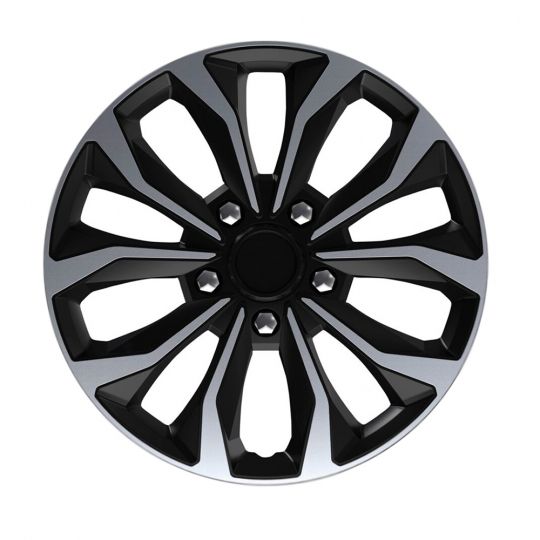 Колпаки 4Racing Hornet Pro Silver&Black R15 (Комплект 4 шт.) Колпаки 4Racing Hornet Pro Silver&Black R15 (Комплект 4 шт.)