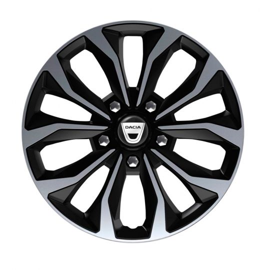 Колпаки 4Racing Hornet Pro Silver&Black R16 Dacia (Комплект 4 шт.) Колпаки 4Racing Hornet Pro Silver&Black R16 Dacia (Комплект 4 шт.)