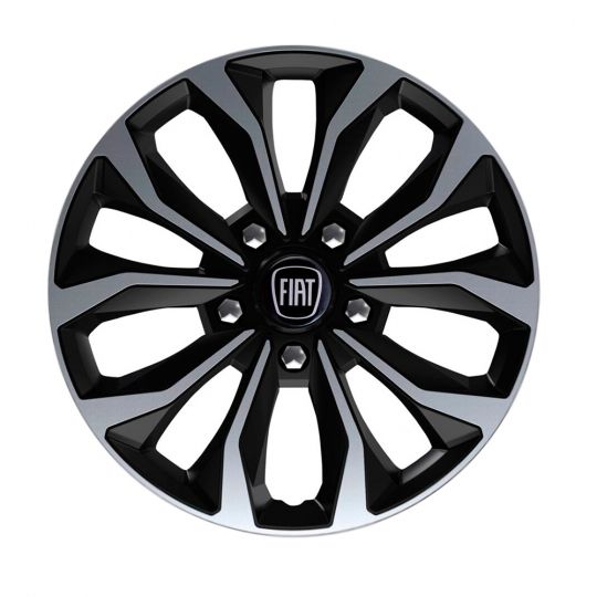 Колпаки 4Racing Hornet Pro Silver&Black R15 Fiat (Комплект 4 шт.) Колпаки 4Racing Hornet Pro Silver&Black R15 Fiat (Комплект 4 шт.)