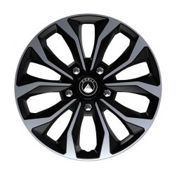 Колпаки 4Racing Hornet Pro Silver&Black R15 Geely (Комплект 4 шт.)