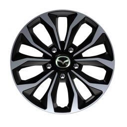 Колпаки 4Racing Hornet Pro Silver&Black R15 Mazda (Комплект 4 шт.)