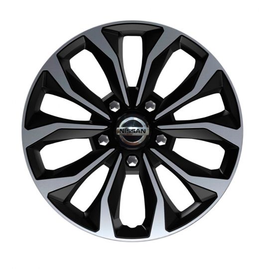 Колпаки 4Racing Hornet Pro Silver&Black R15 Nissan (Комплект 4 шт.) Колпаки 4Racing Hornet Pro Silver&Black R15 Nissan (Комплект 4 шт.)