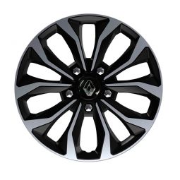 Колпаки 4Racing Hornet Pro Silver&Black R15 Renault (Комплект 4 шт.)