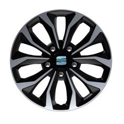 Колпаки 4Racing Hornet Pro Silver&Black R15 Seat (Комплект 4 шт.)