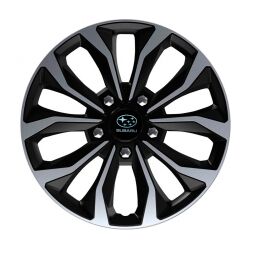 Колпаки 4Racing Hornet Pro Silver&Black R15 Subaru (Комплект 4 шт.)