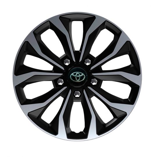 Колпаки 4Racing Hornet Pro Silver&Black R15 Toyota (Комплект 4 шт.) Колпаки 4Racing Hornet Pro Silver&Black R15 Toyota (Комплект 4 шт.)