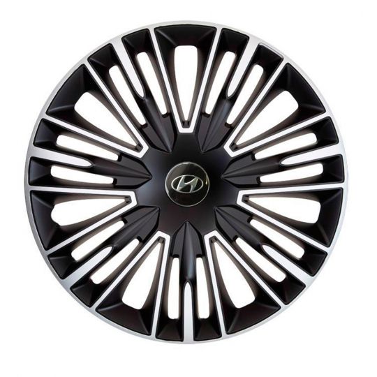 Колпаки 4Racing Jerez Silver&Black R14 Hyundai (Комплект 4 шт.) Колпаки 4Racing Jerez Silver&Black R14 Hyundai (Комплект 4 шт.)