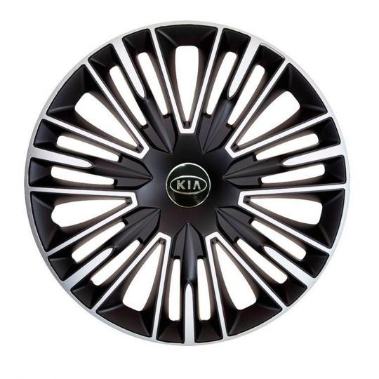 Колпаки 4Racing Jerez Silver&Black R14 Kia (Комплект 4 шт.) Колпаки 4Racing Jerez Silver&Black R14 Kia (Комплект 4 шт.)