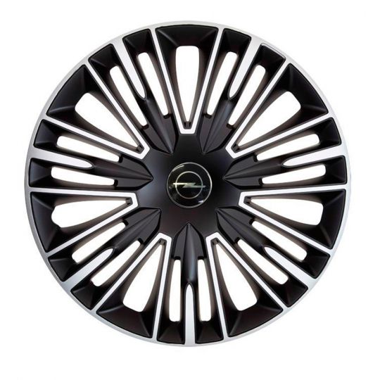 Колпаки 4Racing Jerez Silver&Black R15 Opel (Комплект 4 шт.) Колпаки 4Racing Jerez Silver&Black R15 Opel (Комплект 4 шт.)
