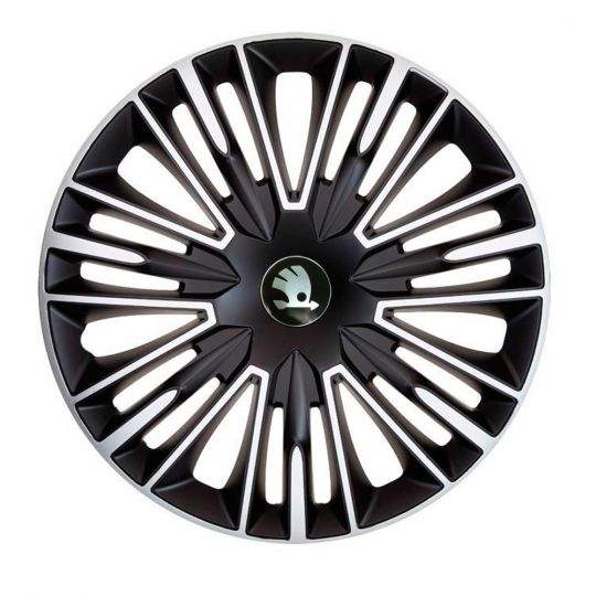 Колпаки 4Racing Jerez Silver&Black R15 Skoda (Комплект 4 шт.) Колпаки 4Racing Jerez Silver&Black R15 Skoda (Комплект 4 шт.)