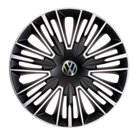 Колпаки 4Racing Jerez Silver&Black R15 Volkswagen (Комплект 4 шт.) Колпаки 4Racing Jerez Silver&Black R15 Volkswagen (Комплект 4 шт.)