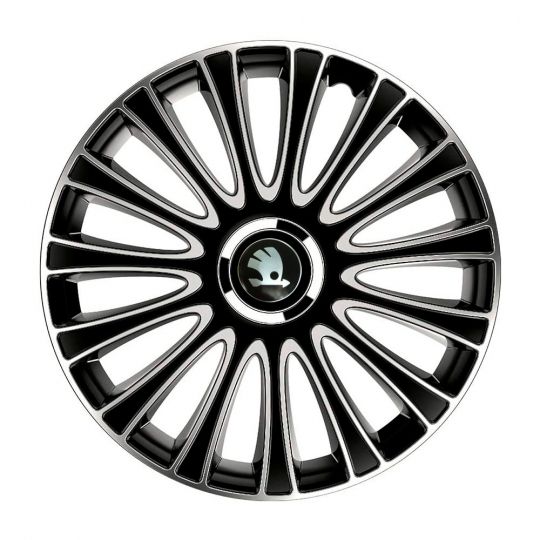 Колпаки 4Racing Le Mans Pro Silver&Black R14 Skoda (Комплект 4 шт.) Колпаки 4Racing Le Mans Pro Silver&Black R14 Skoda (Комплект 4 шт.)
