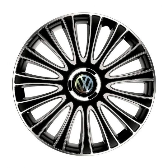 Колпаки 4Racing Le Mans Pro Silver&Black R14 Volkswagen (Комплект 4 шт.) Колпаки 4Racing Le Mans Pro Silver&Black R14 Volkswagen (Комплект 4 шт.)