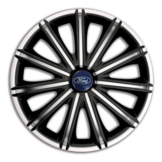 Колпаки 4Racing Nero Silver&Black R18 Ford (Комплект 4 шт.) Колпаки 4Racing Nero Silver&Black R18 Ford (Комплект 4 шт.)