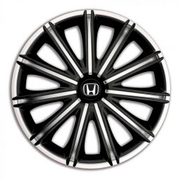 Колпаки 4Racing Nero Silver&Black R18 Honda (Комплект 4 шт.)