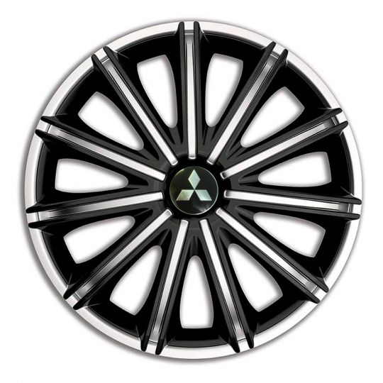 Колпаки 4Racing Nero Silver&Black R18 Mitsubishi (Комплект 4 шт.) Колпаки 4Racing Nero Silver&Black R18 Mitsubishi (Комплект 4 шт.)