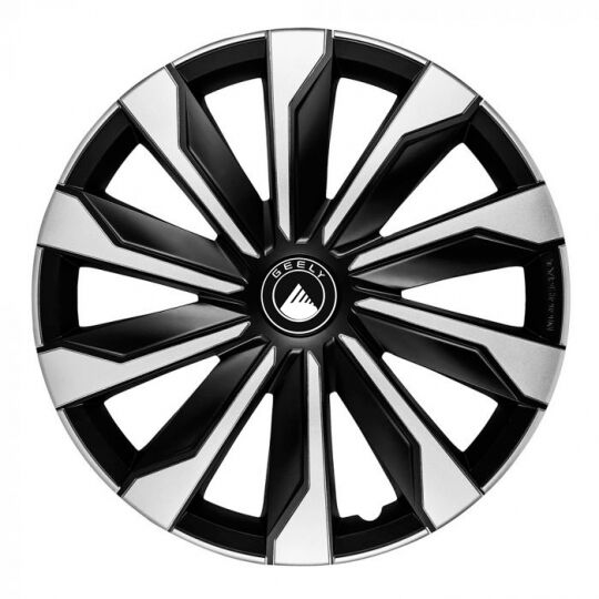 Колпаки 4Racing Typhoon Silver&Black R14 Geely (Комплект 4 шт.) Колпаки 4Racing Typhoon Silver&Black R14 Geely (Комплект 4 шт.)