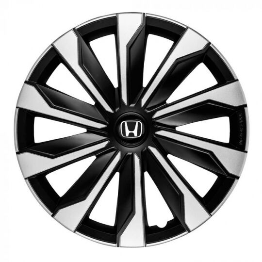 Колпаки 4Racing Typhoon Silver&Black R17 Honda (Комплект 4 шт.)