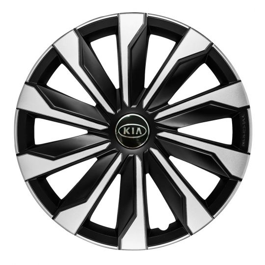 Колпаки 4Racing Typhoon Silver&Black R16 Kia (Комплект 4 шт.) Колпаки 4Racing Typhoon Silver&Black R16 Kia (Комплект 4 шт.)