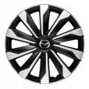 Колпаки 4Racing Typhoon Silver&Black R16 Mazda (Комплект 4 шт.)