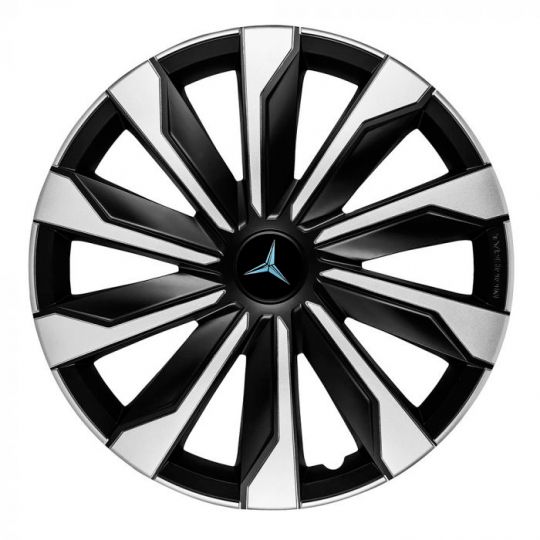 Колпаки 4Racing Typhoon Silver&Black R16 Mercedes-Benz (Комплект 4 шт.) Колпаки 4Racing Typhoon Silver&Black R16 Mercedes-Benz (Комплект 4 шт.)