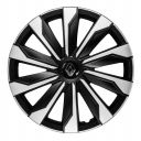 Колпаки 4Racing Typhoon Silver&Black R16 Renault (Комплект 4 шт.)