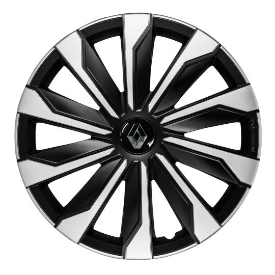 Колпаки 4Racing Typhoon Silver&Black R16 Renault (Комплект 4 шт.) Колпаки 4Racing Typhoon Silver&Black R16 Renault (Комплект 4 шт.)