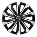 Колпаки 4Racing Typhoon Silver&Black R16 Volkswagen (Комплект 4 шт.)