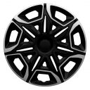 Колпаки 4Racing Varido Silver&Black R14 (Комплект 4 шт.)