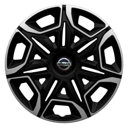 Колпаки 4Racing Varido Silver&Black R16 Nissan (Комплект 4 шт.) Колпаки 4Racing Varido Silver&Black R16 Nissan (Комплект 4 шт.)