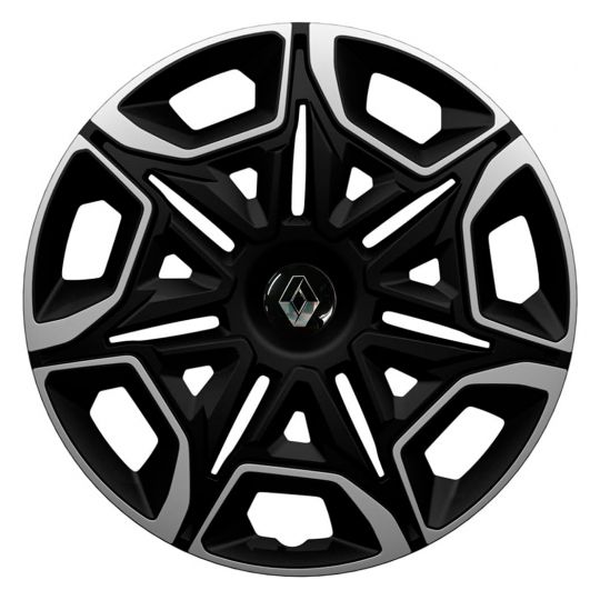 Колпаки 4Racing Varido Silver&Black R16 Renault (Комплект 4 шт.) Колпаки 4Racing Varido Silver&Black R16 Renault (Комплект 4 шт.)
