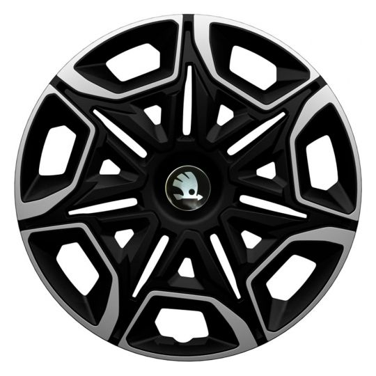 Колпаки 4Racing Varido Silver&Black R16 Skoda (Комплект 4 шт.) Колпаки 4Racing Varido Silver&Black R16 Skoda (Комплект 4 шт.)