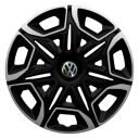 Колпаки 4Racing Varido Silver&Black R14 Volkswagen (Комплект 4 шт.)