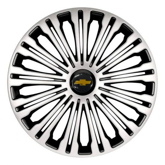 Колпаки 4Racing Volante Silver&Black R14 Chevrolet (Комплект 4 шт.) Колпаки 4Racing Volante Silver&Black R14 Chevrolet (Комплект 4 шт.)