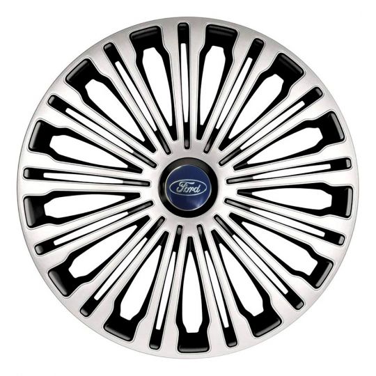 Колпаки 4Racing Volante Silver&Black R16 Ford (Комплект 4 шт.) Колпаки 4Racing Volante Silver&Black R16 Ford (Комплект 4 шт.)