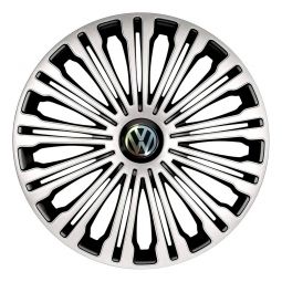 Колпаки 4Racing Volante Silver&Black R14 Volkswagen (Комплект 4 шт.) Колпаки 4Racing Volante Silver&Black R14 Volkswagen (Комплект 4 шт.)