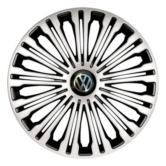 Колпаки 4Racing Volante Silver&Black R13 Volkswagen (Комплект 4 шт.) Колпаки 4Racing Volante Silver&Black R13 Volkswagen (Комплект 4 шт.)