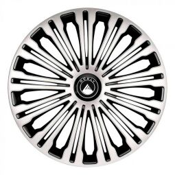 Колпаки 4Racing Volante Silver&Black R17 Geely (Комплект 4 шт.)