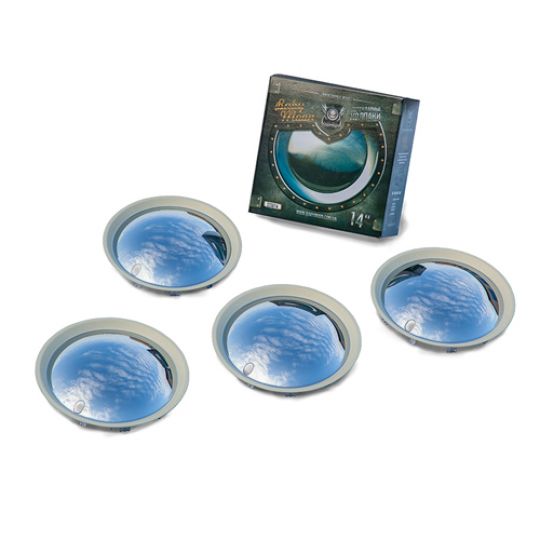 Baby Moon Ретро-колпаки для колес с имитацией флиппера R13 (Комплект 4 шт.) Baby Moon Ретро-колпаки для колес с имитацией флиппера R13 (Комплект 4 шт.)