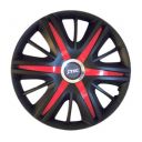 Колпаки J-tec MAXIMUS BLACK RED (Комплект 4 шт.)