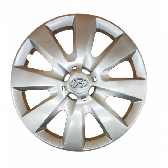 AK Автомобільні модельні колпаки R15, A106, сріблясті з сірим логотипом Hyundai (Комплект 4 шт.) AK Автомобільні модельні колпаки R15, A106, сріблясті з сірим логотипом Hyundai (Комплект 4 шт.)