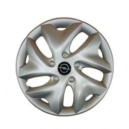 AK Автомобільні модельні колпаки R15, A122, сріблясті з логотипом Opel (Комплект 4 шт.) AK Автомобільні модельні колпаки R15, A122, сріблясті з логотипом Opel (Комплект 4 шт.)