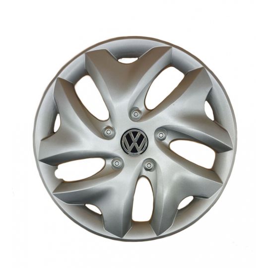 AK Автомобільні модельні колпаки R15, A122, сріблясті з логотипом Volkswagen (Комплект 4 шт.) AK Автомобільні модельні колпаки R15, A122, сріблясті з логотипом Volkswagen (Комплект 4 шт.)