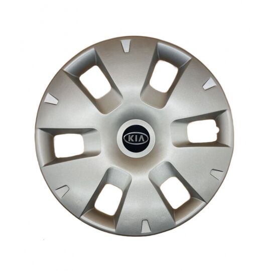 AK Автомобільні модельні колпаки R15, A124, сріблясті з логотипом Kia (Комплект 4 шт.) AK Автомобільні модельні колпаки R15, A124, сріблясті з логотипом Kia (Комплект 4 шт.)