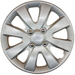 AK Автомобільні модельні колпаки  R15, A129, сріблясті з сірим логотипом Ford (Комплект 4 шт.) AK Автомобільні модельні колпаки  R15, A129, сріблясті з сірим логотипом Ford (Комплект 4 шт.)