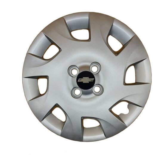 AK Автомобільні модельні колпаки під болти R15, A133, сріблясті з логотипом Chevrolet (Комплект 4 шт.) AK Автомобільні модельні колпаки під болти R15, A133, сріблясті з логотипом Chevrolet (Комплект 4 шт.)