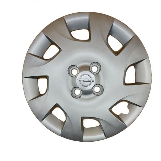 AK Автомобільні модельні колпаки під болти R15, A133, сріблясті з сірим логотипом Opel (Комплект 4 шт.) AK Автомобільні модельні колпаки під болти R15, A133, сріблясті з сірим логотипом Opel (Комплект 4 шт.)